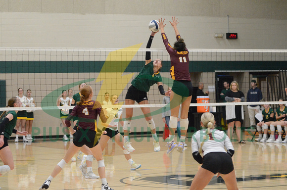 10-25 district final vs Papillion LV Ashlee (190)